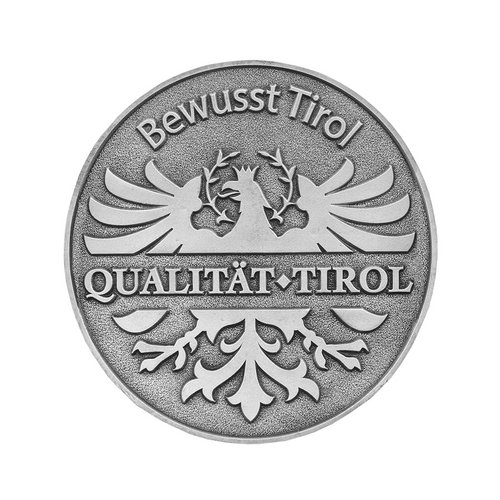 Hotel Sonnenhof Metal medal with Tirol quality mark and eagle emblem